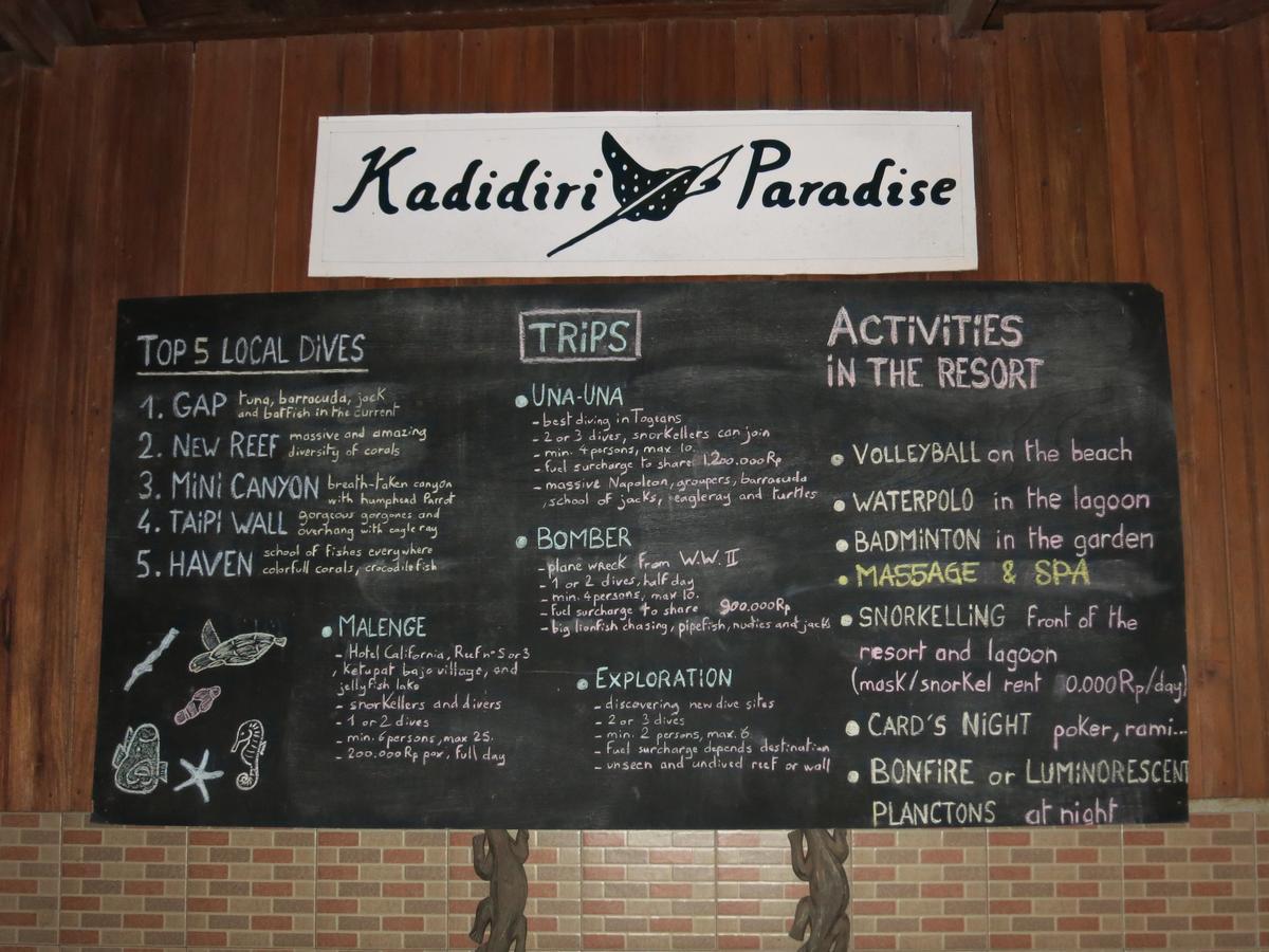 Kadidiri Paradise Batudaka Eksteriør billede